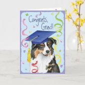 オーストラリア人の卒業生 カード (黄色い花)