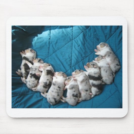 オーストラリア人は私を微笑させます マウスパッド (正面)