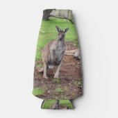 オーストラリア人男性カンガルー ボトルクーラー (正面)