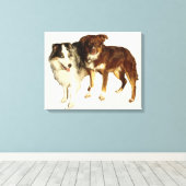 オーストラリア人2 キャンバスプリント (インサイチュ (ウッドフロア))