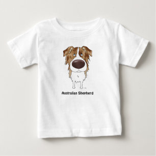 オーストラリア人-大きい鼻およびお尻 ベビーTシャツ