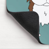 オーストラリア人-大きい鼻およびお尻 マウスパッド (コーナー)