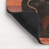 オーストラリア先住民のアートギフト マウスパッド (コーナー)