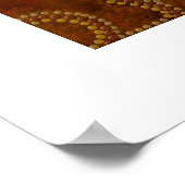 オーストラリア先住民の砂漠の熱ポスター ポスター (角)