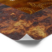 オーストラリア先住民の砂漠の熱ポスター ポスター (角)