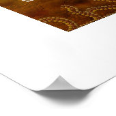 オーストラリア先住民の砂漠ハートポスター ポスター (角)