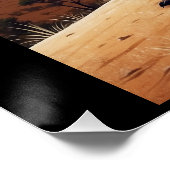 オーストラリア先住民をテーマにしたカンガルーのシーン ポスター (コーナー)