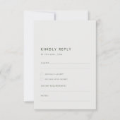 オーストラリア先住民ガムブロッサムセージRSVP 出欠カード (正面)