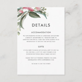 オーストラリア先住民ガムリーフ詳細カード エンクロージャーカード