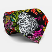 オーストラリア先住民ガーデンパターン ネクタイ (ロール)