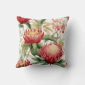 オーストラリア先住民プロテアフラワーII クッション (裏面)