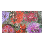 オーストラリア先住民ワイルドフラワーキング 枕カバー (裏面-左)