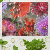 オーストラリア先住民ワイルドフラワーティー/ キッチンタオル (折り畳み)