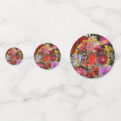 オーストラリア先住民ワイルドフラワーテーブル コンフェッティ (裏面)