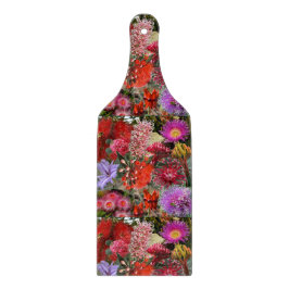 オーストラリア先住民ワイルドフラワーパドル カッティングボード