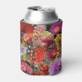 オーストラリア先住民野生の花スタッビーホルダー 缶クーラー (缶正面)