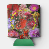 オーストラリア先住民野生の花スタッビーホルダー 缶クーラー (裏面)