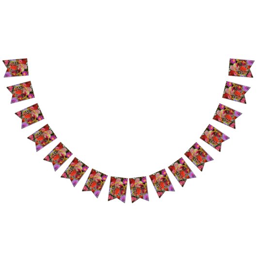 オーストラリア先住民野生の花 バンティングフラッグ (全)