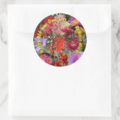 オーストラリア先住民野生の花 ラウンドシール (バッグ)