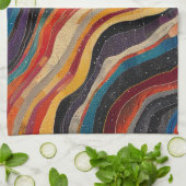 オーストラリア先住民 キッチンタオル (折り畳み)