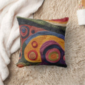 オーストラリア先住民 クッション (ブランケット)