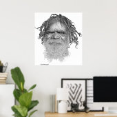 オーストラリア先住民 ポスター (ホームオフィス)