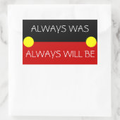 オーストラリア先住民 長方形シール (バッグ)