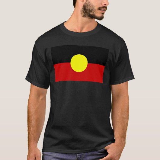 オーストラリア先住民 Tシャツ (正面)