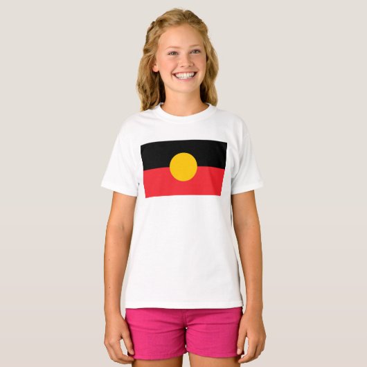 オーストラリア先住民 Tシャツ (正面フル)