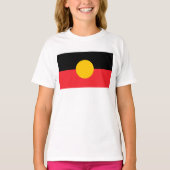 オーストラリア先住民 Tシャツ (正面)