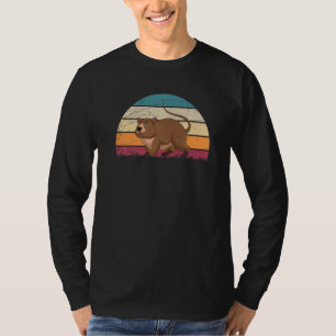 オーストラリア動物園の動物かわいいレトロクオッカオーストラリア Tシャツ