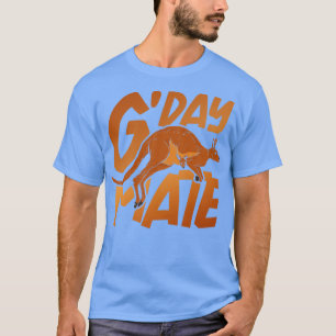 オーストラリア動物有袋動物カンガルー Tシャツ