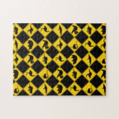 オーストラリア動物路シンボルや象徴チェッカーボードパターン ジグソーパズル (横)