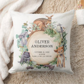 オーストラリア動物野生動物男の赤ちゃん誕生統計 クッション (ブランケット)