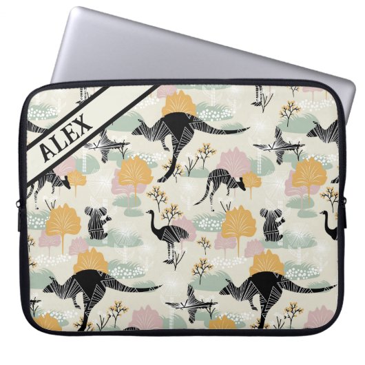 オーストラリア動物電子バッグ ラップトップスリーブ (正面)