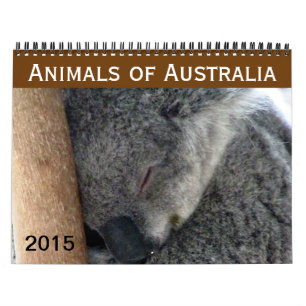オーストラリア動物2015年 カレンダー