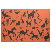 オーストラリア動物 ファブリック (ファットクウォーター)