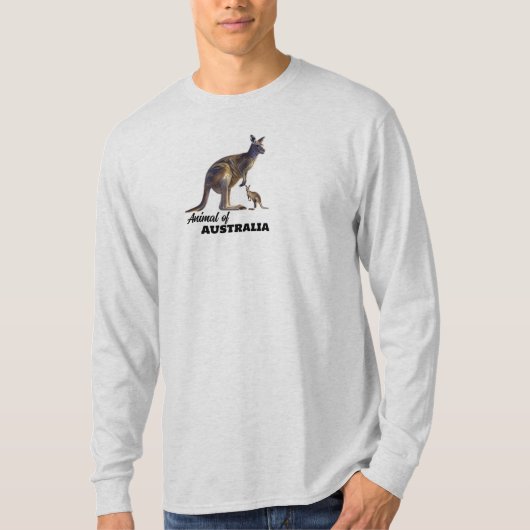 オーストラリア動物 Tシャツ (正面)
