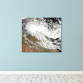 オーストラリア北東部の熱帯低気圧 キャンバスプリント (インサイチュ (ウッドフロア))