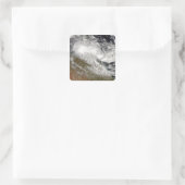 オーストラリア北東部の熱帯低気圧 スクエアシール (バッグ)