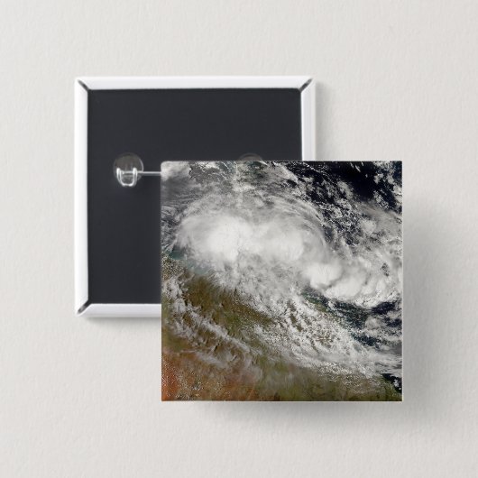 オーストラリア北東部の熱帯低気圧 缶バッジ (正面&裏面)