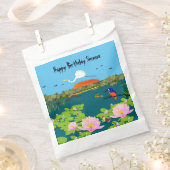 オーストラリア北部の熱帯カラフル景観 フェイバーバッグ (クリップ留めされた状態)