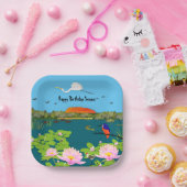 オーストラリア北部の熱帯カラフル景観 ペーパープレート (パーティー)