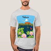 オーストラリア北部の熱帯カラフル景観 Tシャツ (正面)