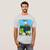 オーストラリア北部の熱帯カラフル景観 Tシャツ (正面フル)