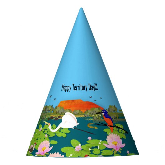 オーストラリア北部の熱帯モンスーンの風景 パーティーハット (正面)