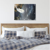 オーストラリア南東部の火災と煙 キャンバスプリント (インサイチュ (寝室))