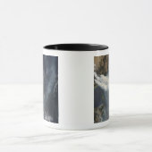 オーストラリア南東部の火災と煙 マグカップ (中央)