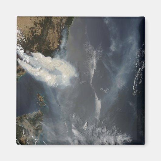 オーストラリア南東部の火災と煙 マグネット (正面)