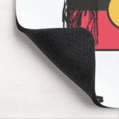 オーストラリア原旗と原産地 マウスパッド (コーナー)